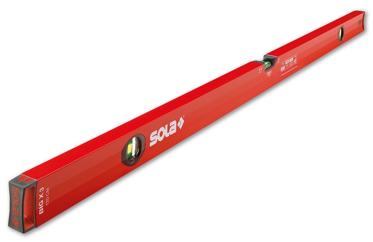 Sola BIG X 3 100 cm – Profesionalna aluminijasta vodna tehtnica